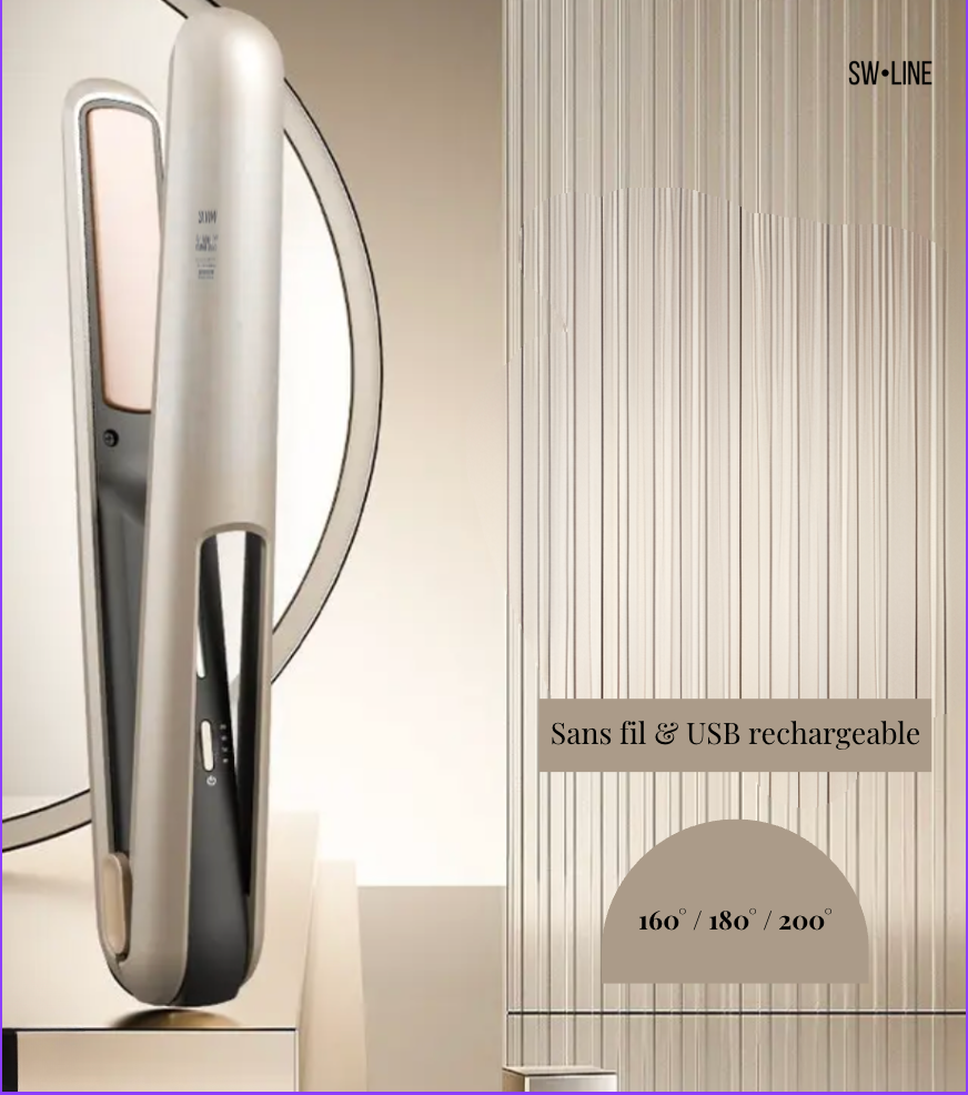 Lisseur Sans Fil Rechargeable SW-LINE – Édition Premium